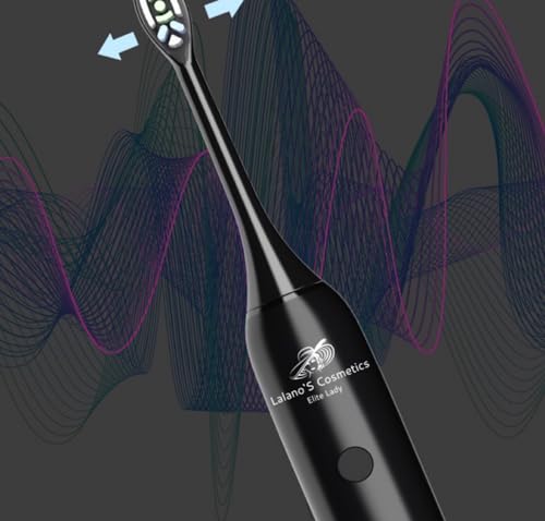 Lalano`S Smart Sonic Schallzahnbürste T1 – Elektrische Zahnbürste mit LCD Memory Screen, 3 Modi, 5 Intensitäten, 2 Bürstenköpfe, 60 Tage Akku, für empfindliches Zahnfleisch & Implantate – Bild 7