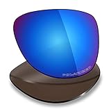 Mryok Lentes de repuesto para Oakley Dispatch 2 OO9150-61mm - Opciones, Polarizado contra la corrosión del agua de mar, azul hielo, Talla única