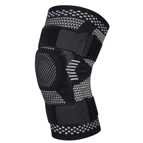 XORGEXIMO Rodilleras Rodilleras Deportivas para el Dolor de Rodilla, recuperación de Lesiones por desgarro de menisco con estabilizadores Laterales, Rodillera de Gel para rótula, Funda de compresión