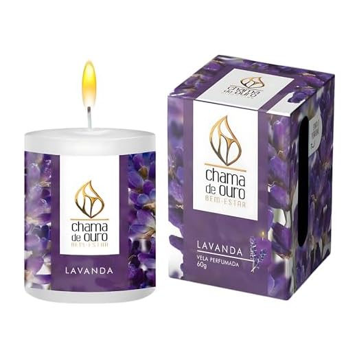 Vela Aromática Perfumada Aroma de Lavanda: Crie um Spa Relaxante em Casa