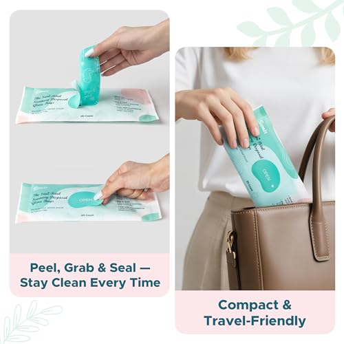Image of Sunlit No-Touch Feminine Hygiene Disposal Bags, Hygienic Odor-Reducing and Discreet Solution for Tampons Pads Liners and More, Size L - 2 Pack, 40 Count
