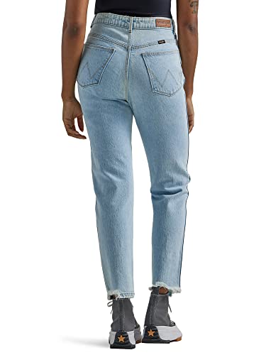 Wrangler Women's Tapered High-Rise Mom Jean3