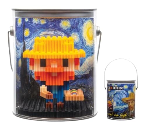 Cefa Toys- Pix Brix Pixel art Bote Van Gogh 482 Piezas,Juguete construcciones Horizontal,Vertical,Diagonal,CREA mosaicos,Figuras 2D,3D, Compatible con Otras Marcas,Niños a Partir de 6 años.