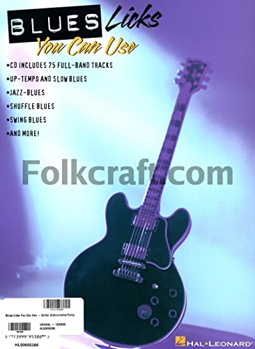 Blues Licks You Can Use (Guitar Educational) #TOP2