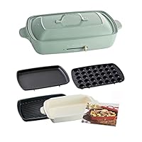 新品・未使用　BRUNO ホットプレート　グランデサイズ　ブルーグレー　ブルーノ Amazon | BRUNO ブルーノ ホットプレート グランデ サイズ 本体