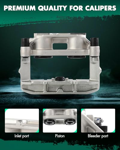 Image of SCITOO Front Passenger Side Disc Brake Caliper 192758 Compatible For Audi For A6 2002-2004,For Audi For A8 Quattro 2001-2003,For Audi For S6 2002-2003,For Volkswagen For Passat 2002-2005,1PC