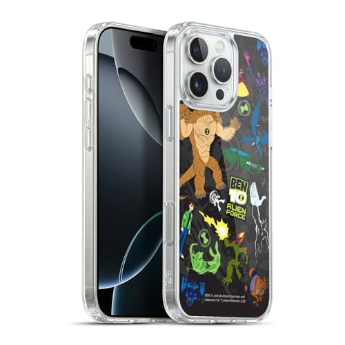Head Case Designs Officially Licensed Ben 10: Alien Force Character Art Graphics Gel Case [Military Grade Protection] Compatible with Apple iPhone 16 Pro Max and Compatible with MagSafe