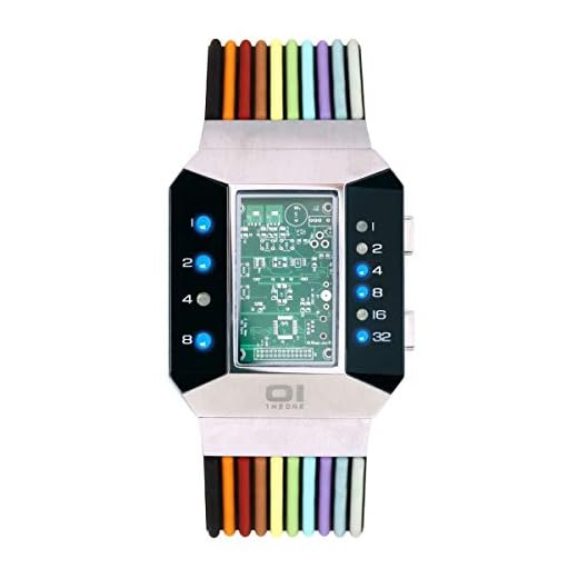 The One SC102B6 Split Screen - Reloj binario para hombre