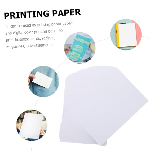 Papier Couché Blanc HANABASS Double Face A5 pour Tirages Éclatants - 3