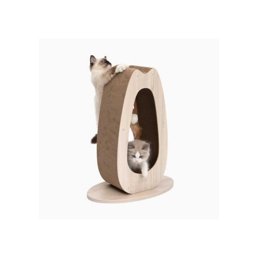 Catit Pixi Rascador de cartón para Gato, Alto