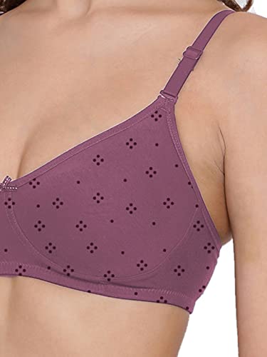 Image of Lyra Women's Cotton Non Padded Wire Free Modern Molded Bra