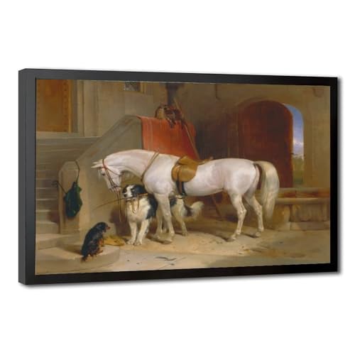 Toile Sir Edwin Henry Landseer Favourites 1838 pour décoration murale de bureau
