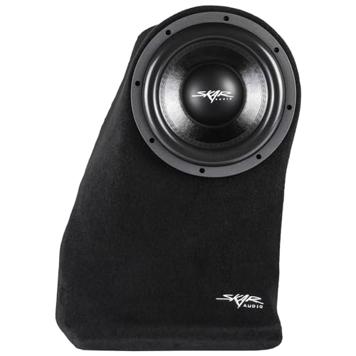 Skar Audio Single 10' Loaded Sealed Subwoofer Enclosure (Passenger Side) Compatible with 2018-2025 Jeep Wrangler 4-Door (JL Series) Vehicles