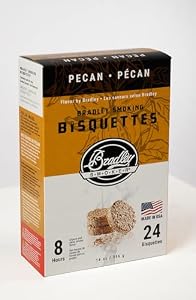 Bradley Smoker BTPC24 Pecan Räucherchips, 24 Stück