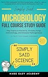 Simply Said Science: Microbiology Full Course Study Guide: Key Topics in Bacteria, Viruses, Fungi, Immunology, and Disease Pathogenesis (in Terms You'll ... Said Science Series From Made Easy Academy)