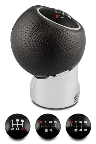 Sparco Pomello Del Cambio Manuale Lazio Cromato/Nero Universale - 2