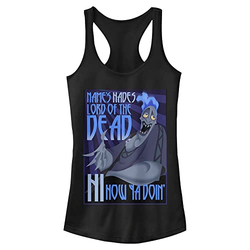 Chemise Disney Noms Hades Femme Noir XS | Vêtement Mode Pop Culture Tendance