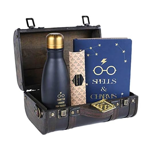 HARRY POTTER GP85536 - Baúl de Almacenamiento Hogwarts Trouble Finds Me con Licencia Oficial