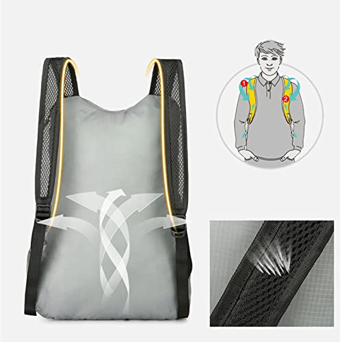 Mochila ultraligera plegable resistente al agua para excursión miniatura 4