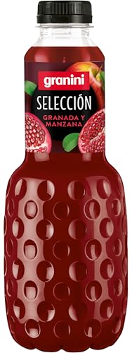 Granini - Bebida de frutas Granada y Manzana a partir de Zumo de frutas con edulcorante 1L Selección