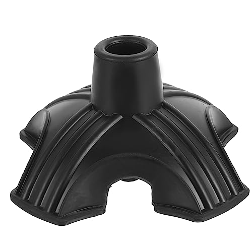 OHPHCALL 松葉杖滑り止めマット 松葉杖の先端プロテクター 杖ホルダー 杖スタンド トレッキングポール用フットカバー ポールチップカバー 松葉杖の先端を安定させる 松葉杖チッププロテクター 滑