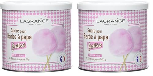 Lagrange Sucre pour Barbapapa Fraise 500 g (Lot de 2)