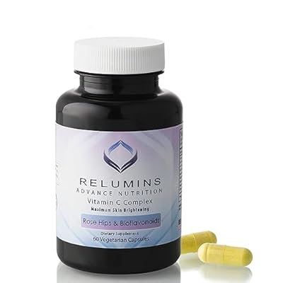 Relumins Spring Glow Essentials Advanced Vitamin C Supplement with Rose HIPS - 1000mg of Vitamin C Immune Support & Collagen Production, Made in USA - 60 Capsules 30-Day Supply