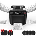 2026 New Automatic Card Shuffler and Dealer,3-in-1 Card Shuffler Machine with 4 Drawing Remotes&Bag&Poker,2 Decks Support 12 Players,360°/180° Deal,Rechargeable,for UNO,Phase 10,Skip-Bo,Texas Hold'em