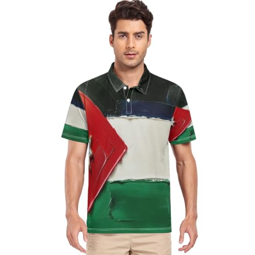 Chemise de golf décontractée look travail et sport pour homme taille S
