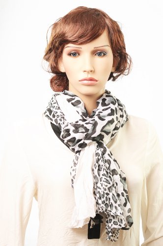 Kuldip Crushed Effect Pashmina Style Scarf Shawl Stole. Mixed designs. (Pack of 5).4