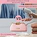SALAV® Retro Handheld Garment Steamer + Iron, Ceramic Steam Plate, 1000 watts of Steam, Removes Wrinkles on Clothes (Rose, Steamer and Iron)