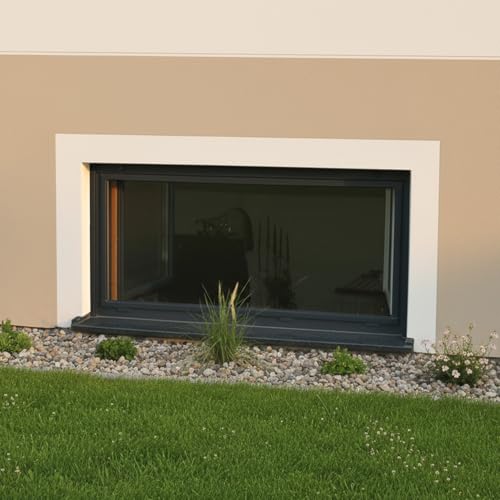 empasa Ungezieferschutz Nagerschutz Insektenschutzfenster 'Master' individuell zuschneidbar, 60 x 100 cm, weiß oder anthrazit