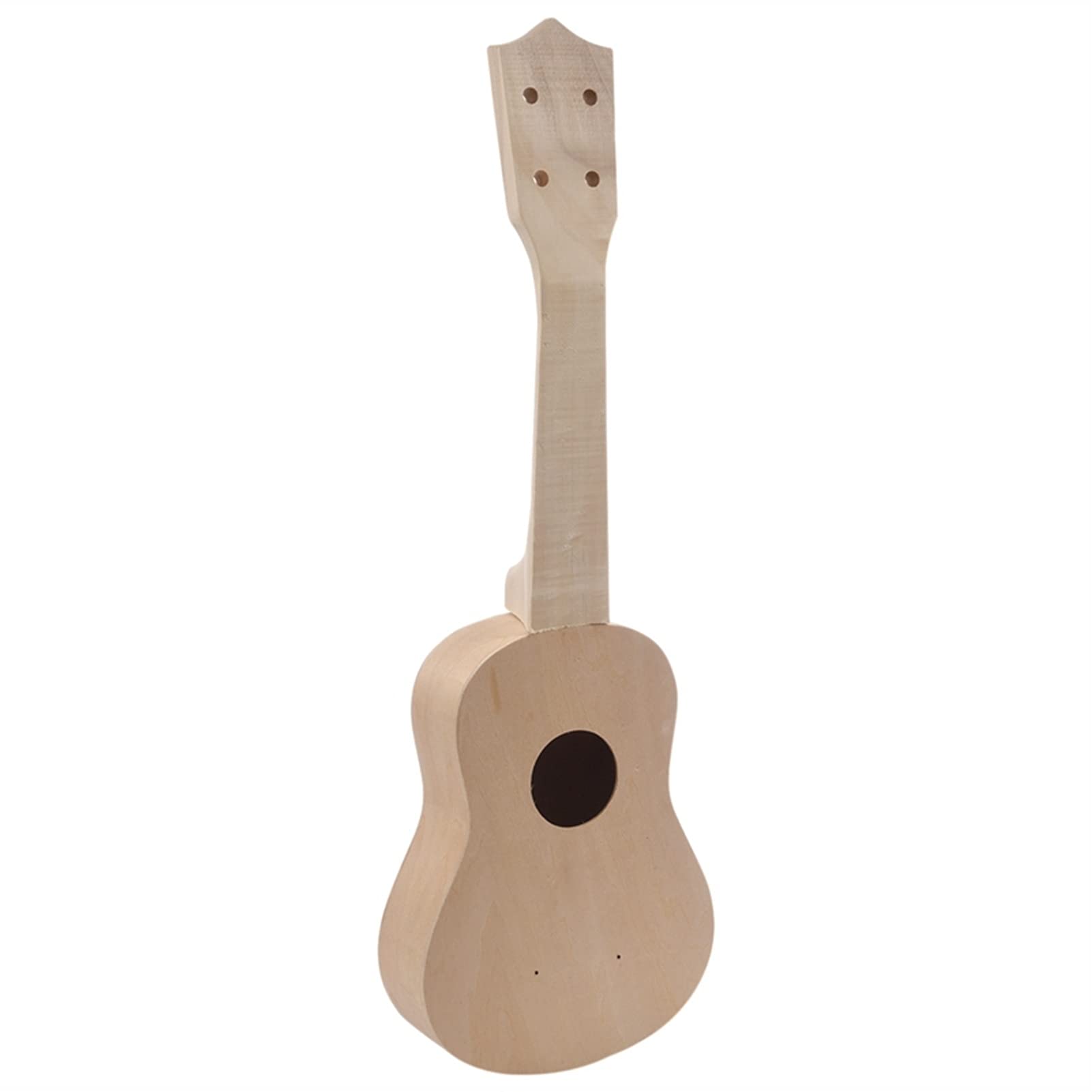 Ukulele koncertowe Początkujący Ukulele 21- calowa Biała Drewniana Kula Ukulele Sopranowa Gitara Hawajska
