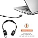 immagine 6Cuffie - Cuffie USB Cablate con Microfono con Antirumore per PC Computer PC Laptop Cuffiette On Ear, per Call Center Skype Chat Conference Call Videoconferenza Ufficio