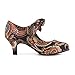 LIURUIJIA Women's Bow Heels Mary Jane Kitten Heel Pumps Round Toe Low Heels Ankle Strap Wedding Evening Party Dress Shoes Multicolor Size 10