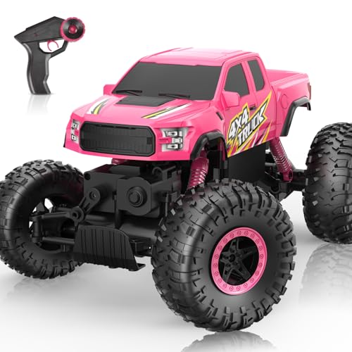 Double E Raptor F150 RC Car 4WD 2 Motors Monster Trucks for Girls, 11 Inches Off Road Crawler...