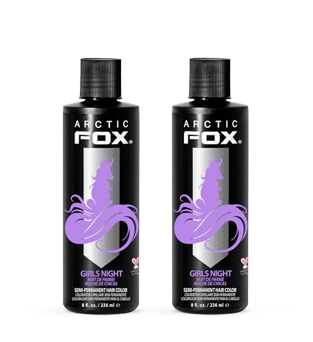 Image of ARCTIC FOX Semi-Permanent Hair Dye Girls Night - Vegan - 2 x 8 oz