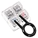 Hemoton 1pc Axle Tester Keyboard Testing Tool Cherry Keyboard 18 O- Ring Sampler Keyboard Tester Mechanical Keyboard Key Tester Keycaps Tester with Acrylic Base Refit Abs O Ring