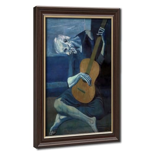 The Old Guitarist Pablo Picasso poster modernisme pour sublimer votre salon ou bureau