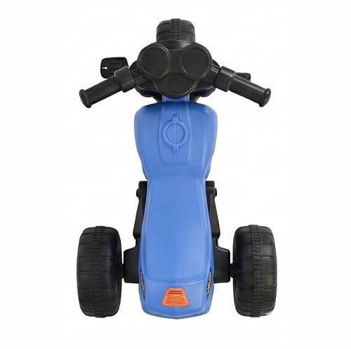 Image of Little Fingers Kids Ride-on Tricycle for Toddlers -Pedal Bike with Wide Wheels & Easy-Grip Handle - Indoor Outdoor Plastic Ride Toy for Boys & Girls Age 1 to 3 Years