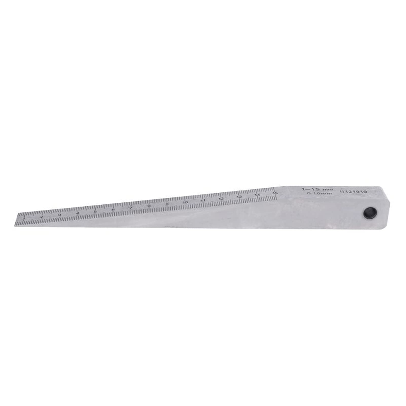 Fühlerlehre, 1-15mm 0.5-10mm 0,4-6mm Keil Fühlermessgerät Riss Flache Layout Insert Keilmesser Schweißkegel Messen Werkzeug Bremssattel(0.4 6mm)