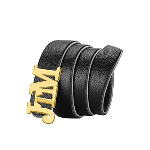 Personalized Mens Leather Belt Custom Name Men Adjustable Belts Custom Buckles Personalized Classic For Dad Husband