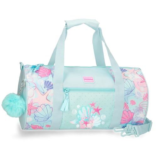 Movom I Love Sea Life Bolsa de Viaje Azul 41x21x21 cms Poliéster 18,08L