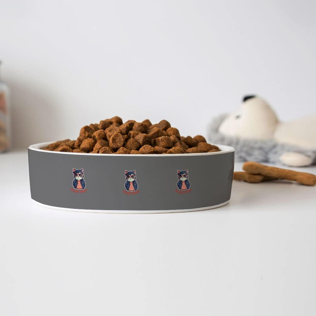 Feline Fancy Pet Bowl - Fashion Pet Items - Gifts for Pet