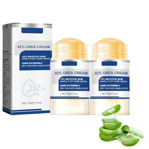 Crema hidratante y anticracking para pies 1/2/3 unidades, crema hidratante y antigrietas, crema para el cuidado de los pies, sequedad extrema y agrietamiento de los pies (2)