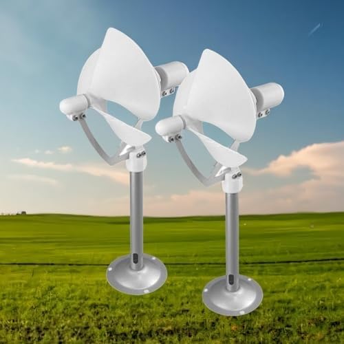 50W generatore di Turbine eoliche 3 Confezione, Modello a Spirale Verticale di Archimede Verticali Silenzioso per Uso Domestico. Mini Eco-Friendly Micro Kit con Design Magnete Permanente.