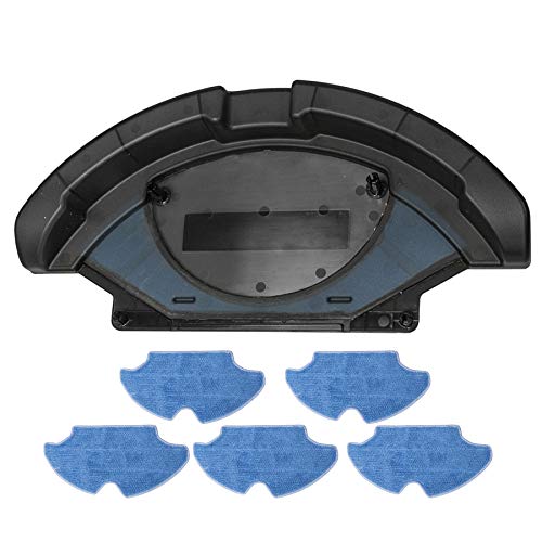 TeKeHom Accesorio friega Suelos con mopa de Microfibra. Robot Aspirador Compatible: Conga,...
