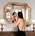 Kelly Miller Small Gold Mirror for Wall, 20