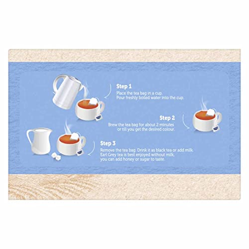 Image of Tetley | Earl Grey | Black Tea | 50 Tea Bags (Pack of 2)