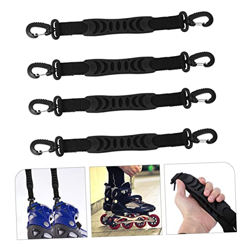 Baluue 4 Unidades De Cadarços Para Botas De Esqui Cadarços Para Patins Cabo Longo Chifre De Sapato T